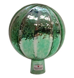  ZZ Rosenkugel 15cm Minze Streifenoptik Venezia