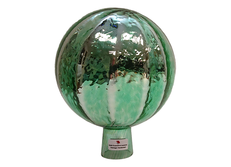  ZZ Rosenkugel 15cm Minze Streifenoptik Venezia
