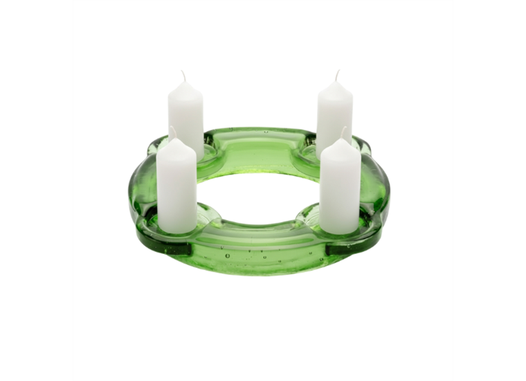 Glas Kranz 4 Jahreszeiten Waldglas