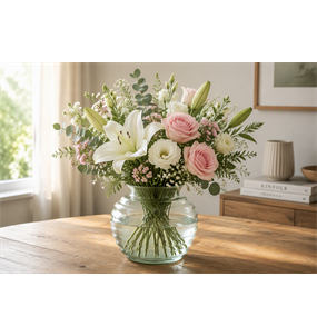 OG Vase FELICITAS Waldglas